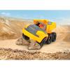 imageDICKIE TOYS  10 Inch Playset with 2 Volvo Construction Trucks Yellow